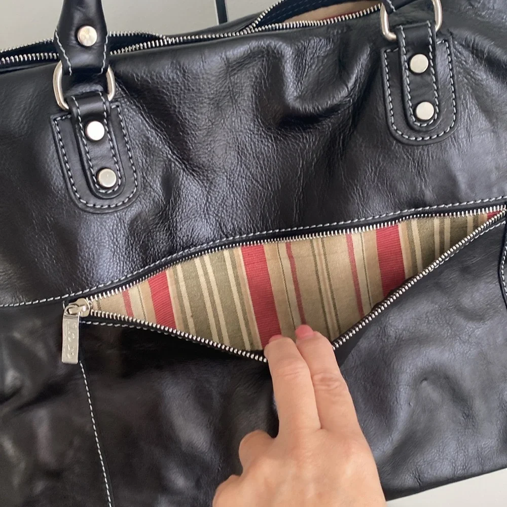 Floto Monteverde Handmade in Italy Leather Travel/Weekender Bag NWOT